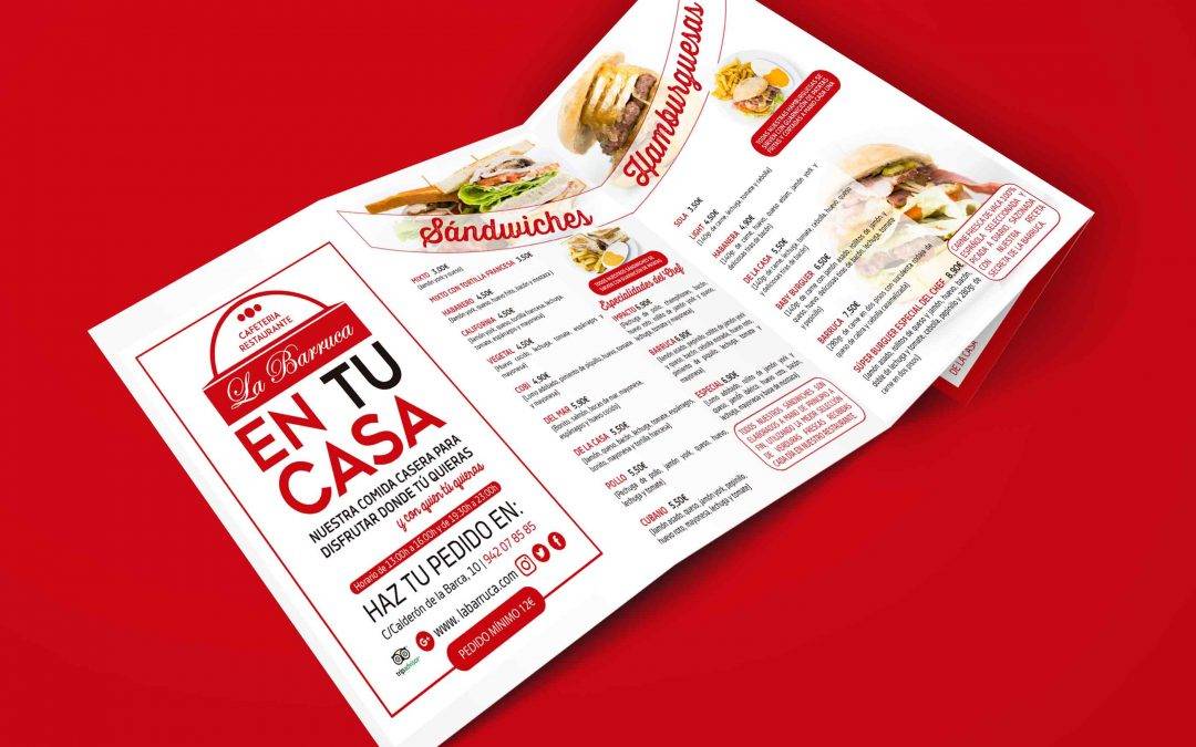 Diseño Cuadríptico La Barruca