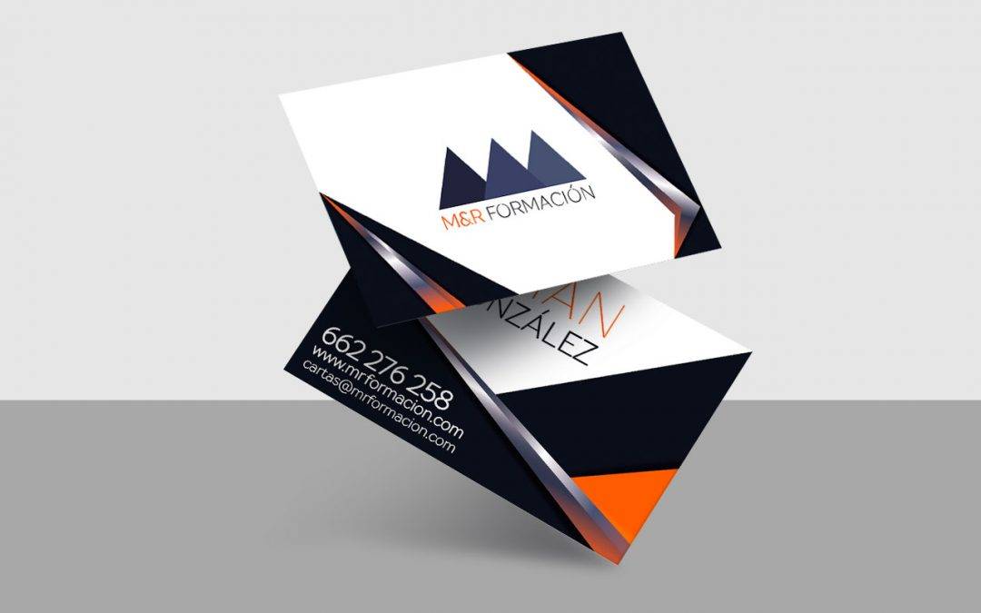 Diseño Tarjetas Visita M&R Formación