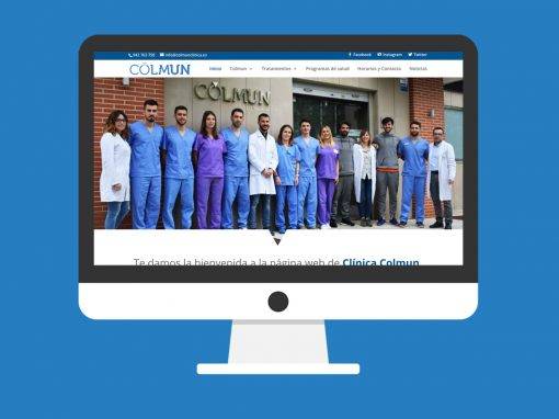 Página Web Colmun Clínica