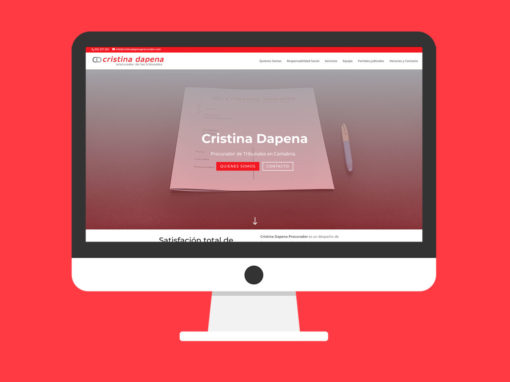 Página Web Cristina Dapena Procurador