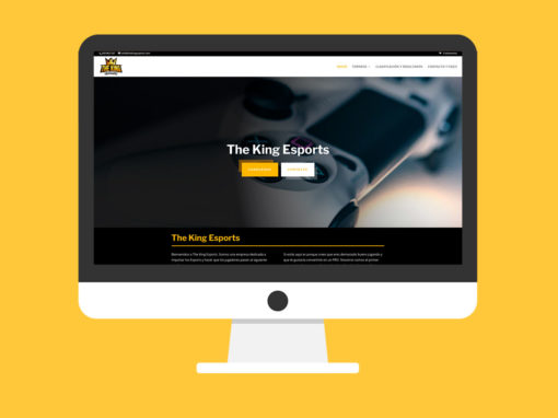 Página Web The King eSports