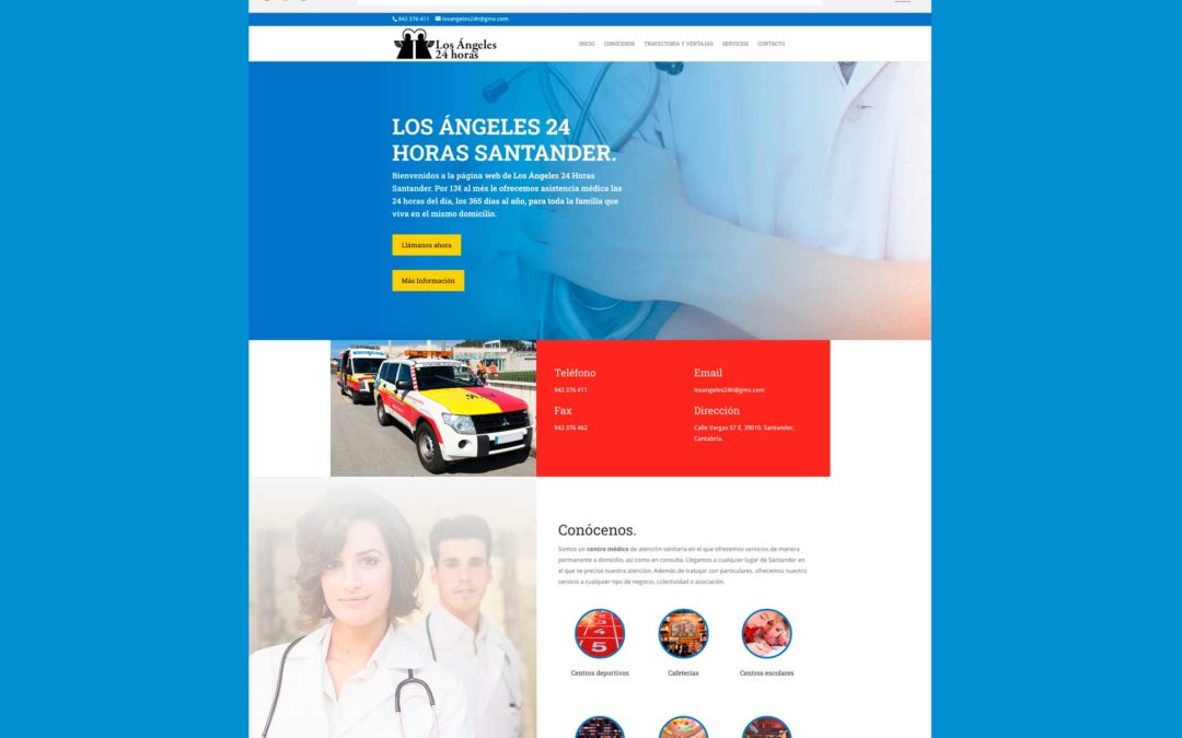 Página Web Los Ángeles 24 Horas Santander