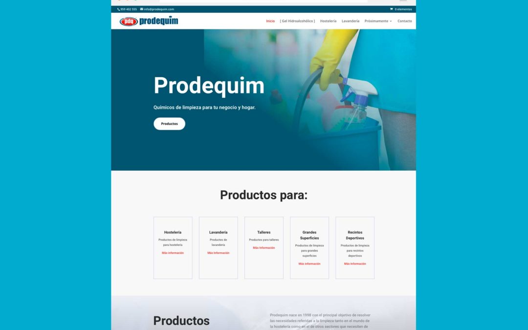 Tienda Online Prodequim SL
