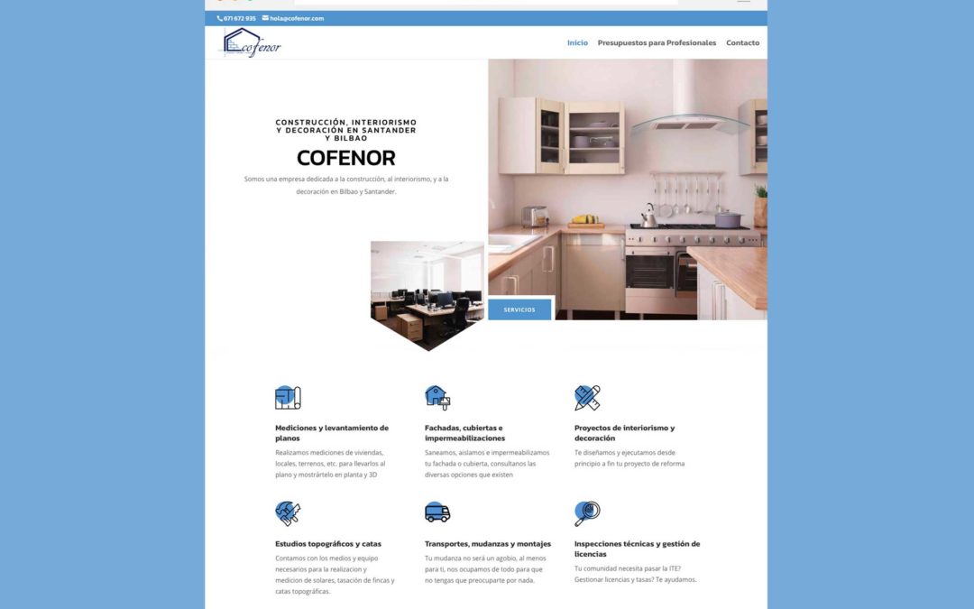 Página Web Cofenor