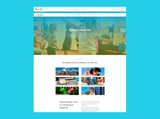 Página Web Educo Asturias
