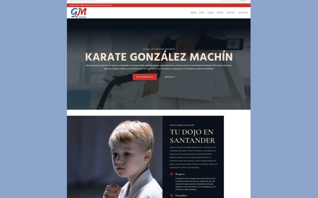 Web Karate González Machín
