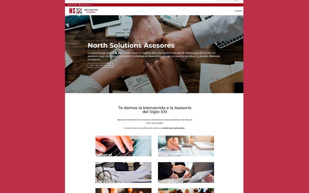 Página Web North Solutions Asesores