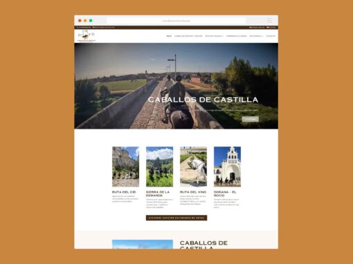 PƔgina Web Caballos de Castilla