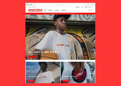 Tienda Online Just For Ballers