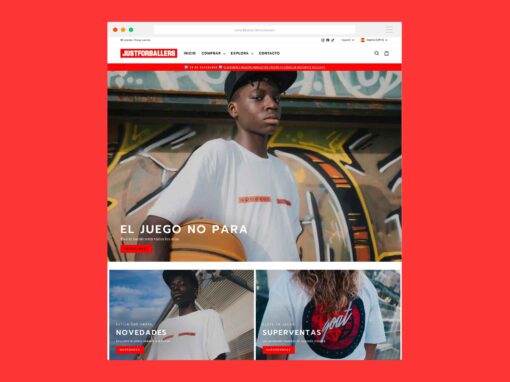 Tienda Online Just For Ballers