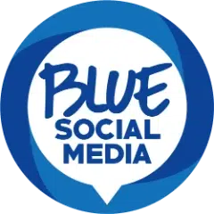 Blue Social Media